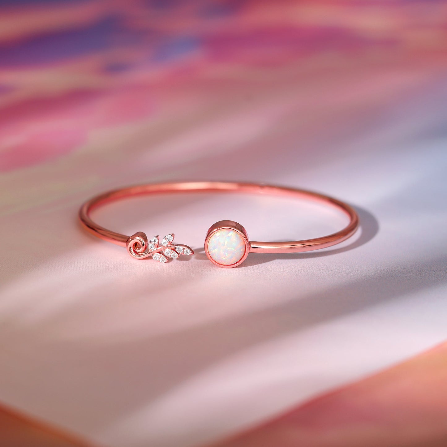 Rose Gold Stellar Glow Bracelet