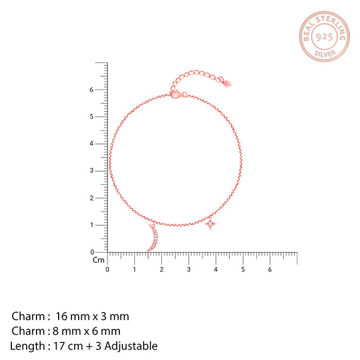 Rose Gold Love From Stars Bracelet