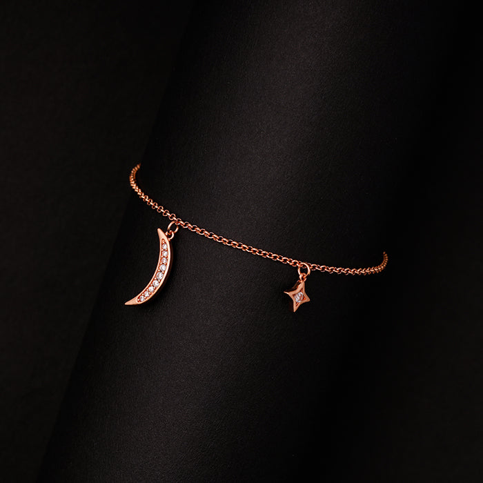 Rose Gold Love From Stars Bracelet
