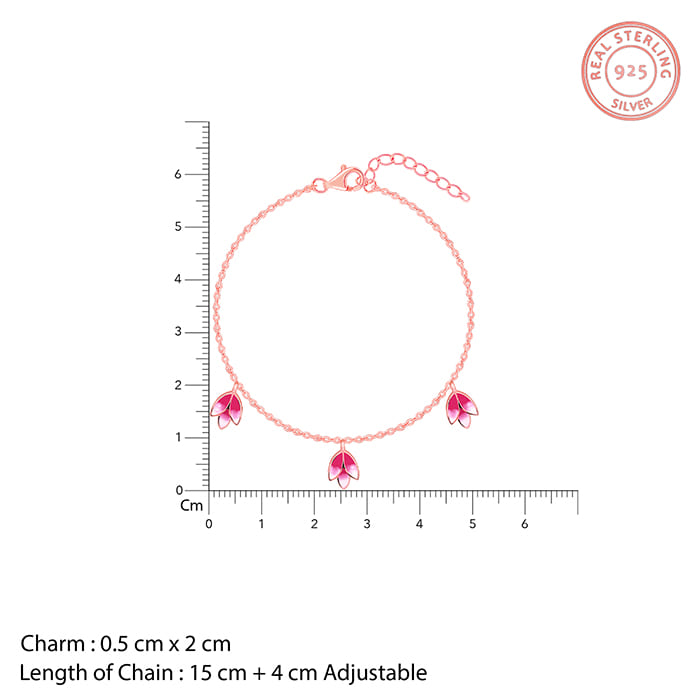 Rose Gold Wing It Bracelet