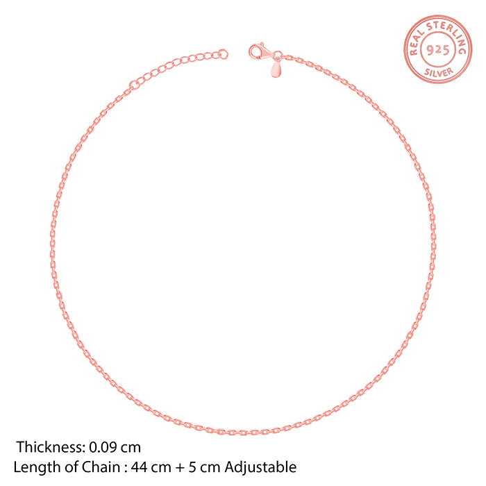 Rose Gold Mystic Moonbeam Link Chain