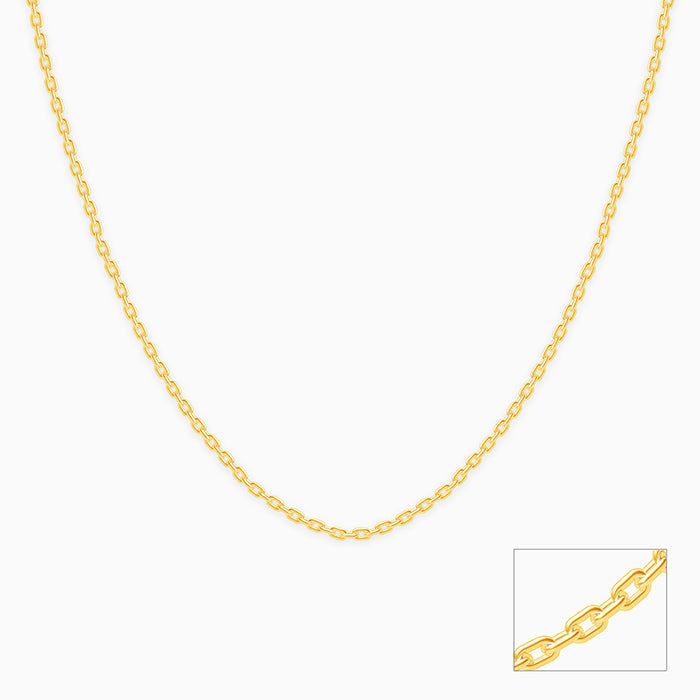 Golden Mystic Moonbeam Link Chain