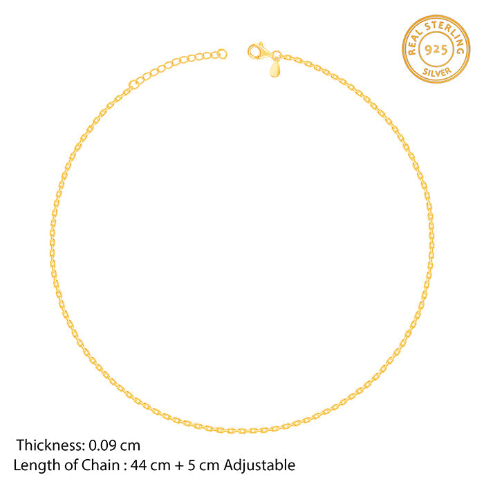 Golden Mystic Moonbeam Link Chain