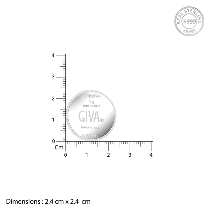 Silver Birthday Bliss Coin
