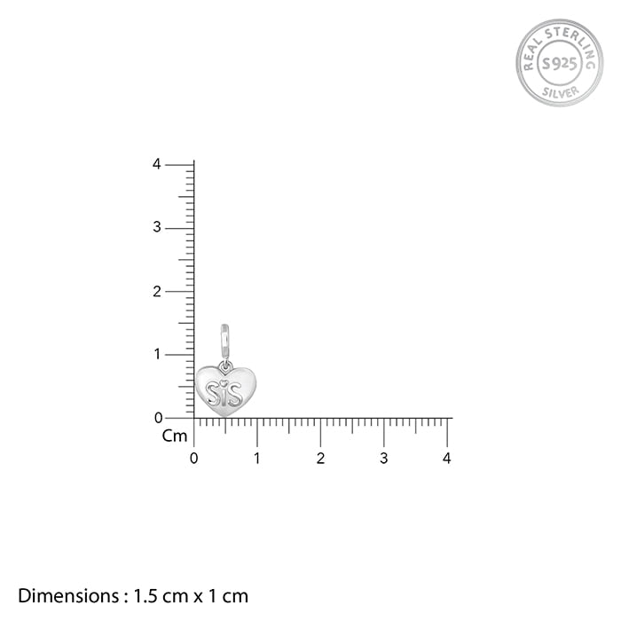 Silver Soul Sister Charm