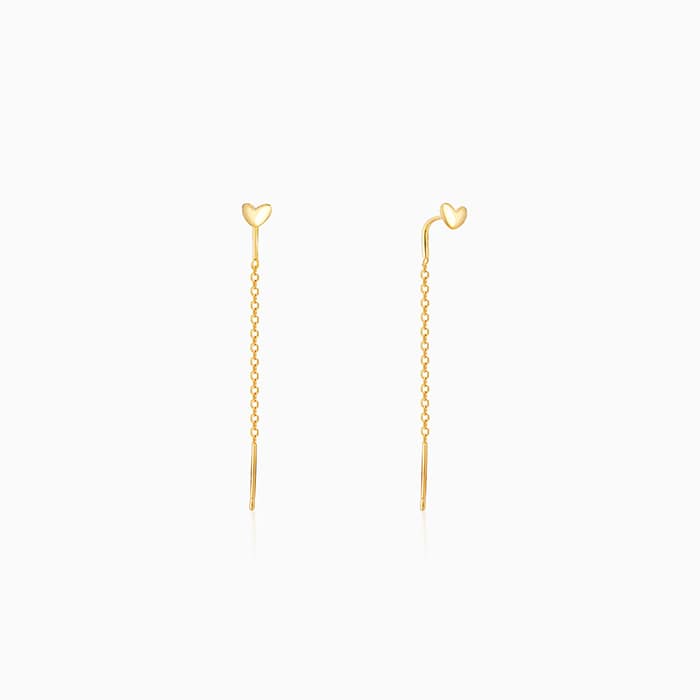 Gold Give Me Your Heart Earrings