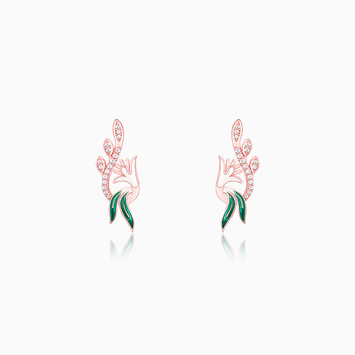 Rose Gold Musli Blossom Earrings