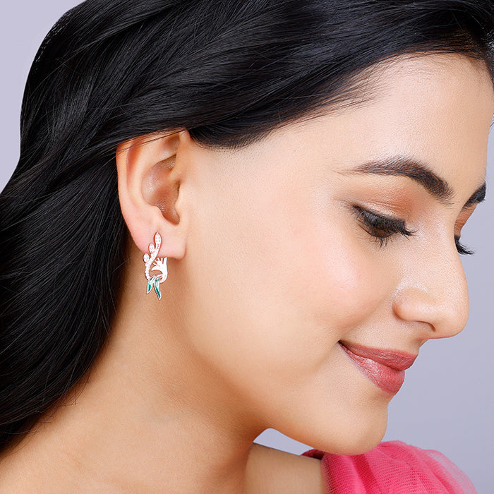 Rose Gold Musli Blossom Earrings