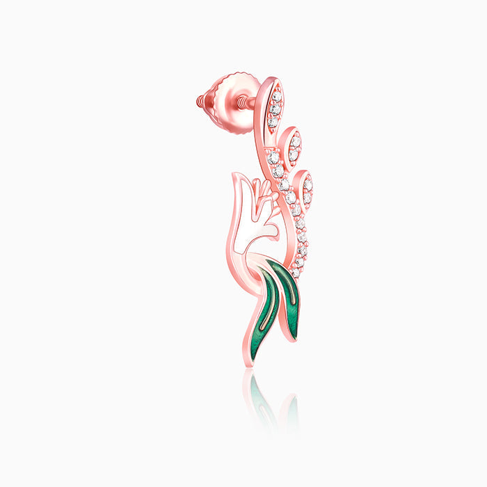 Rose Gold Musli Blossom Earrings