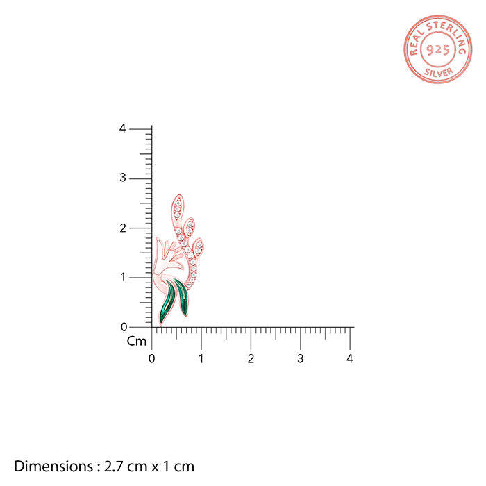 Rose Gold Musli Blossom Earrings