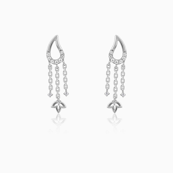 Silver Mangai Danglers