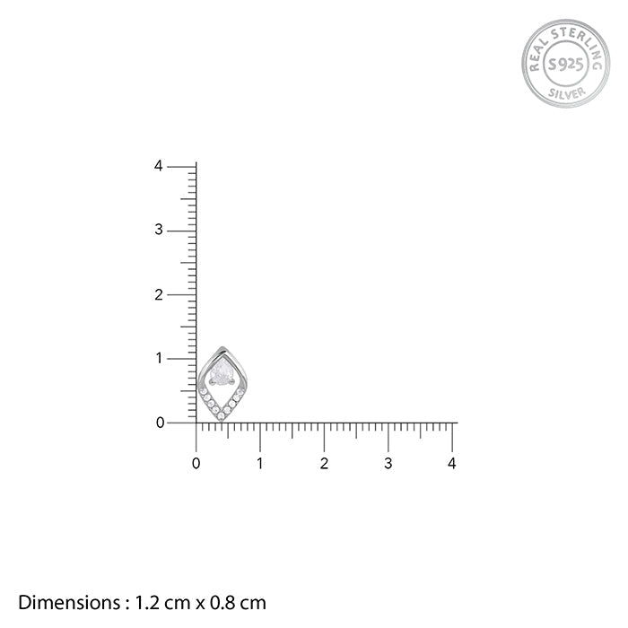 Silver Bling Queen Earrings