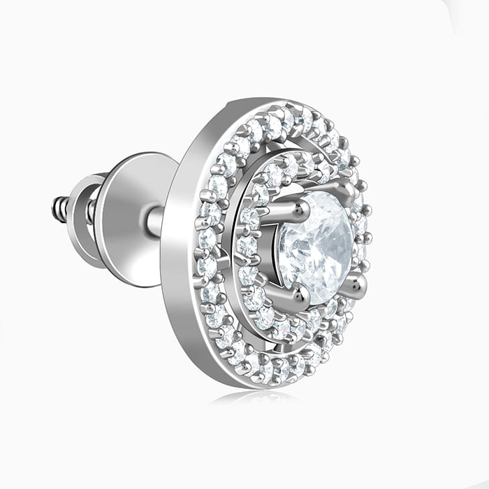 Silver Stand Out Studs