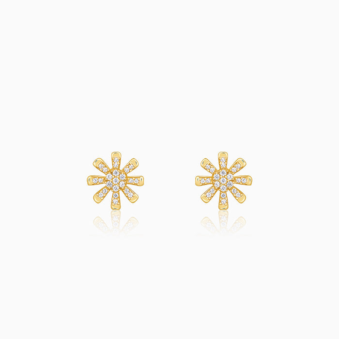 Golden Floret Embrace Studs