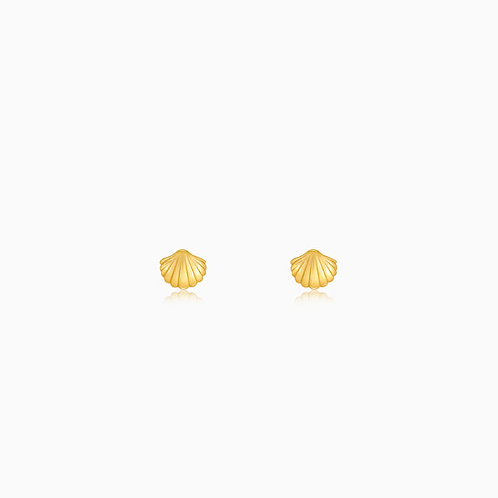 Golden Shell-Shocked earrings
