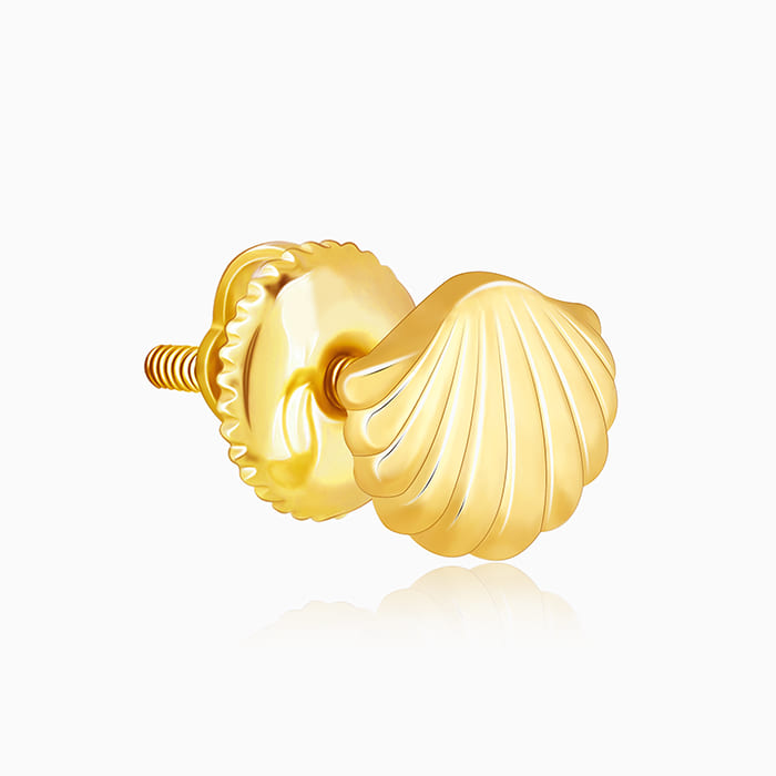 Golden Shell-Shocked earrings