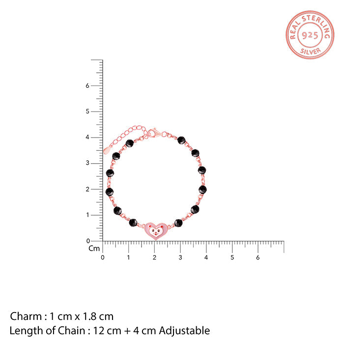 Rose Gold Nazariya Boo Kids Bracelet
