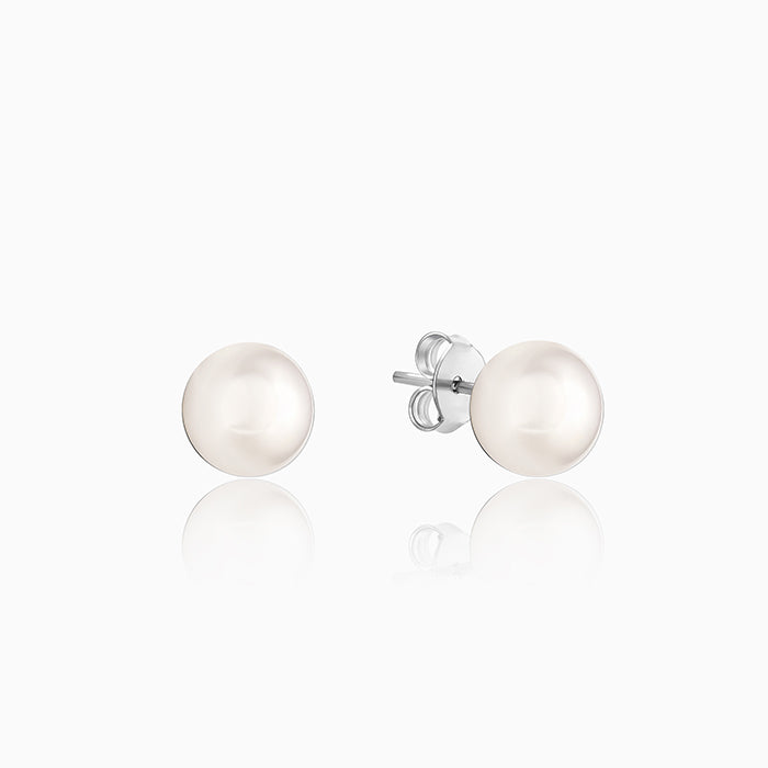 Silver Redefined Stud For Men