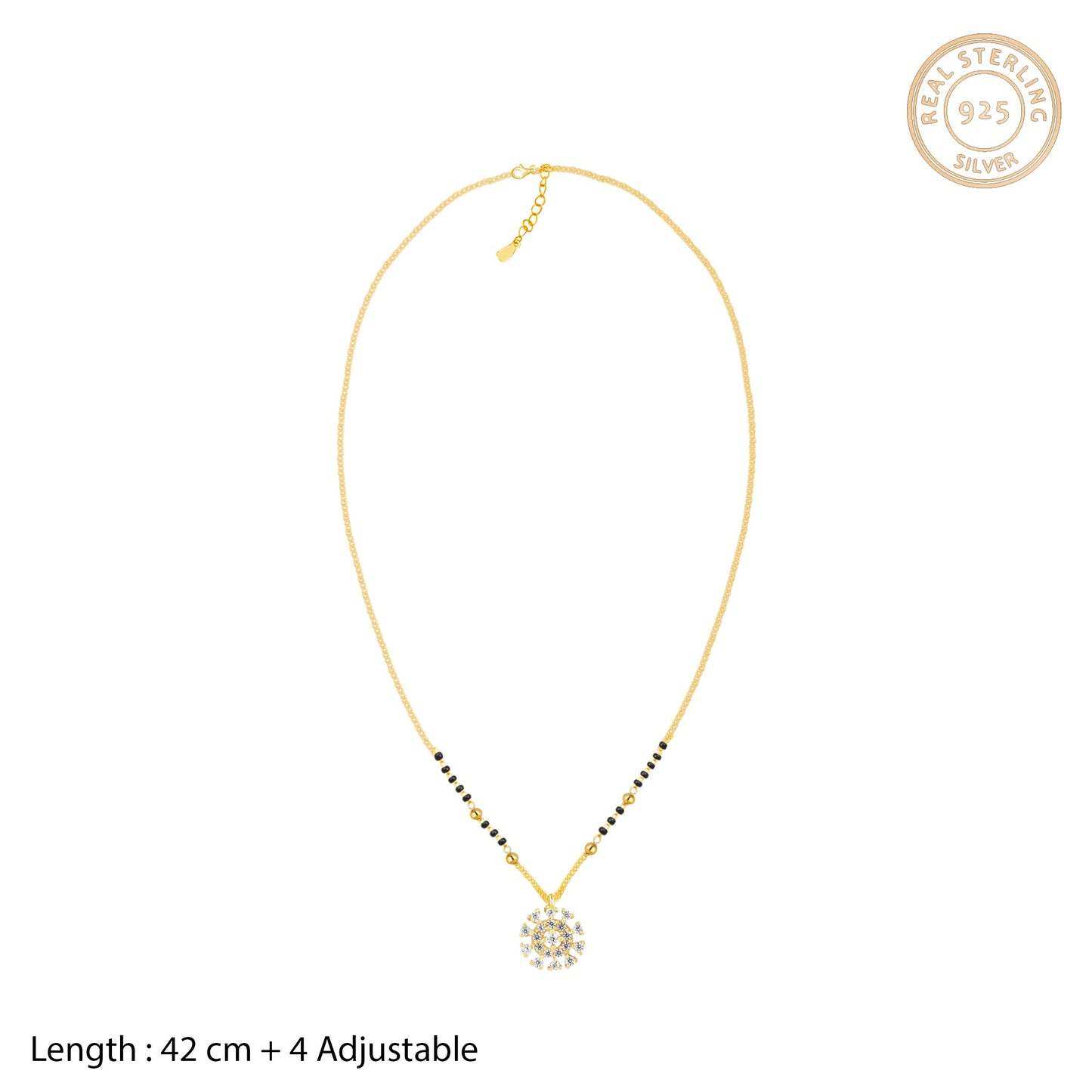 Golden Kivar Mangalsutra