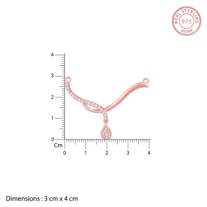 Rose Gold Enchanted Knot Mangalsutra