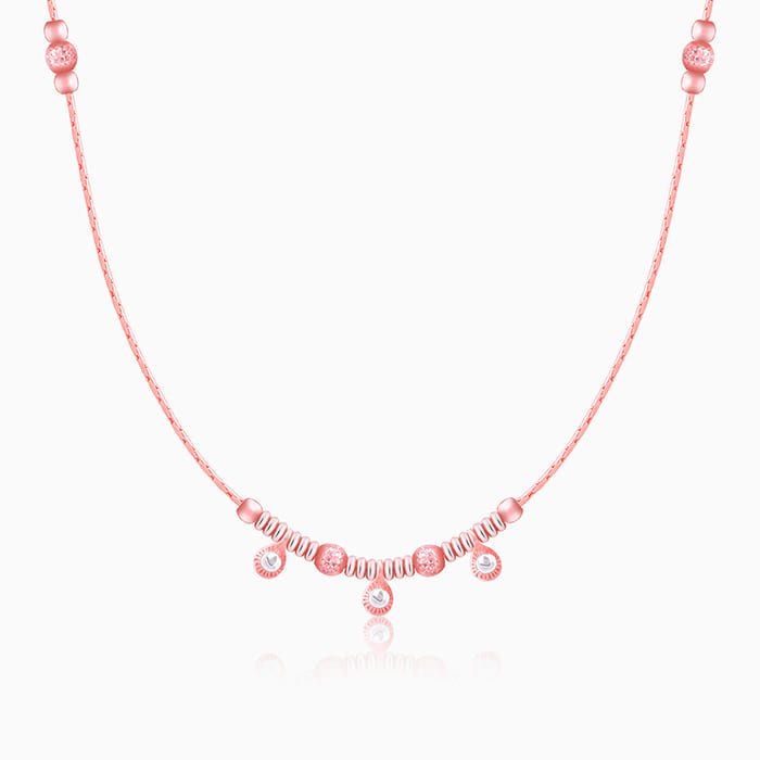 Rose Gold Elegant Charm Necklace