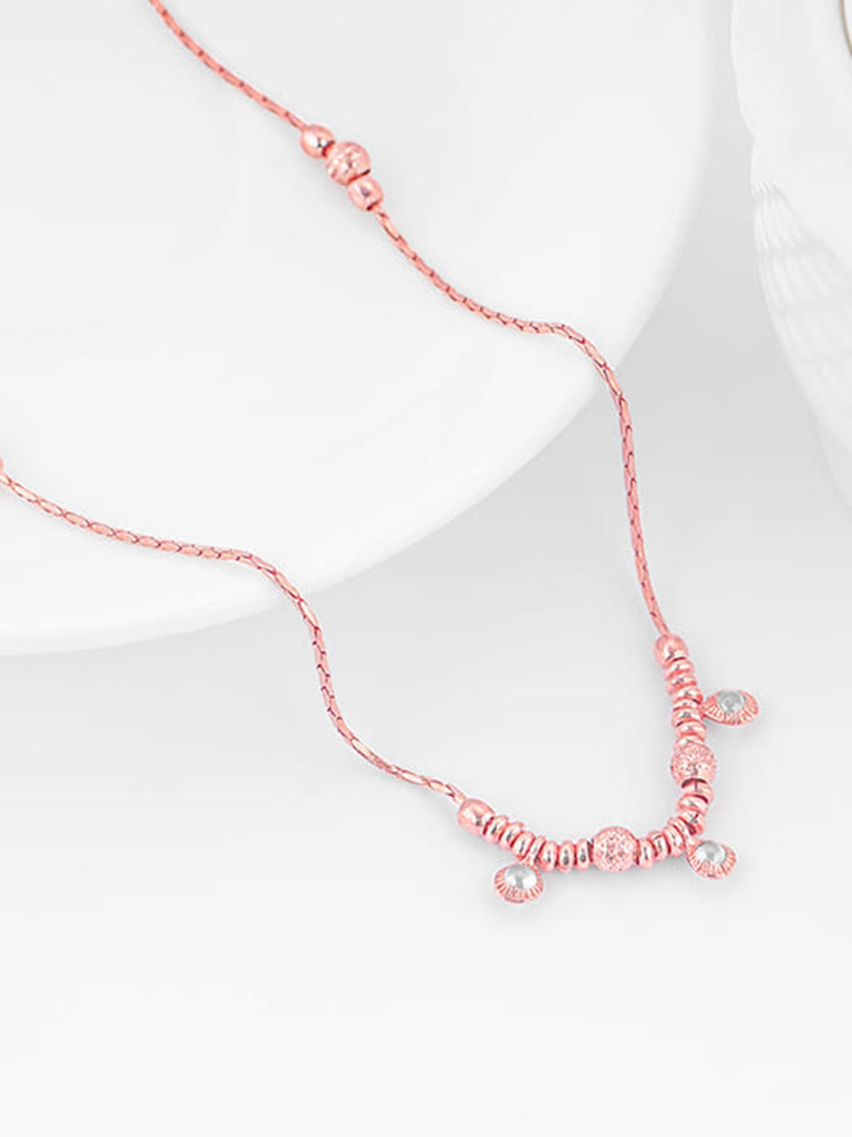Rose Gold Elegant Charm Necklace