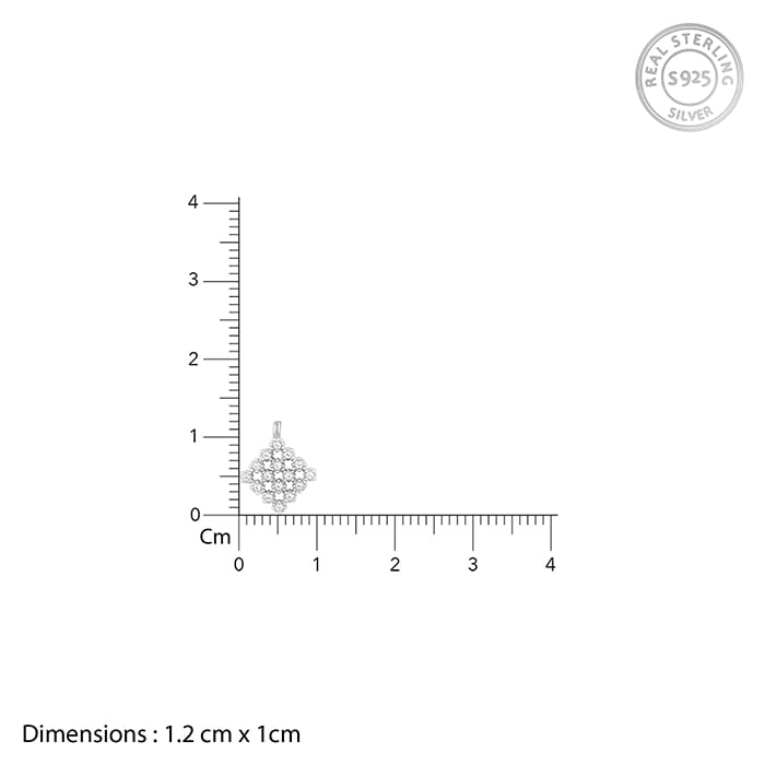 Silver Victorious Pendant With Link Chain