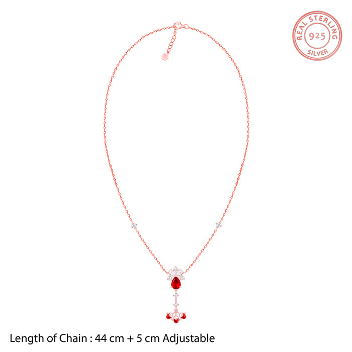Rose Gold Glory of Love Necklace