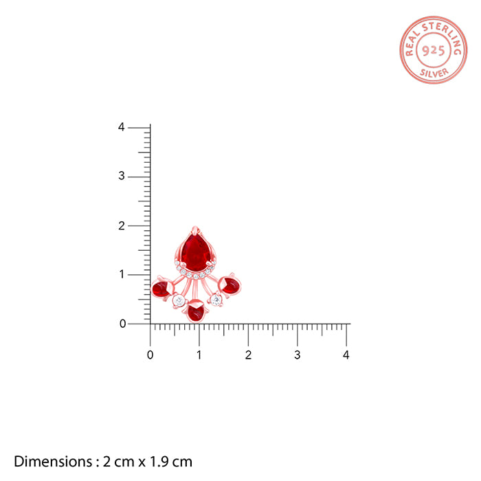 Rose Gold Liberty of Love Pendant with Link Chain