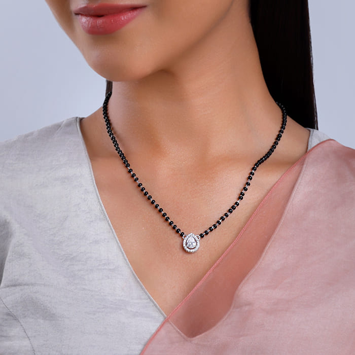 Silver Parinay Mangalsutra