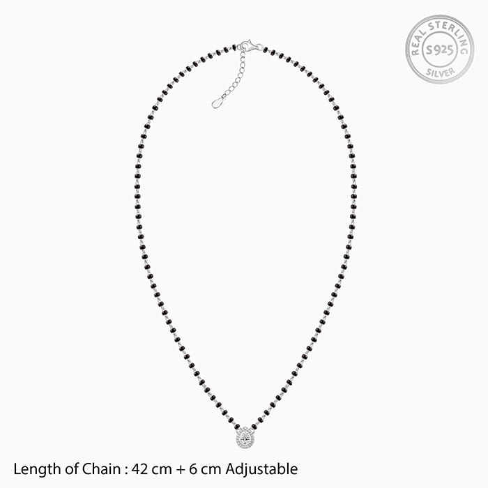 Silver Parinay Mangalsutra