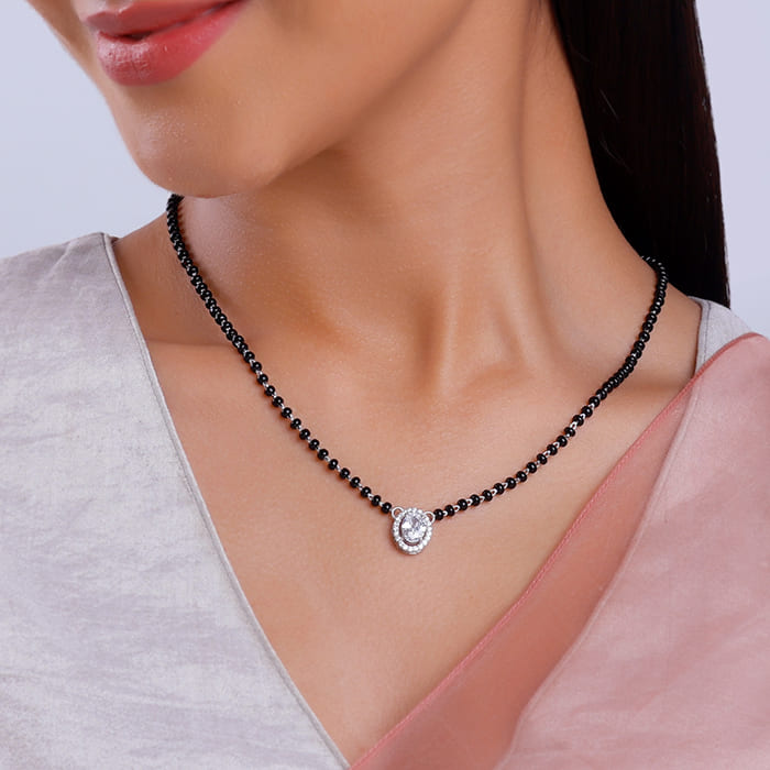 Silver Sanyog Mangalsutra