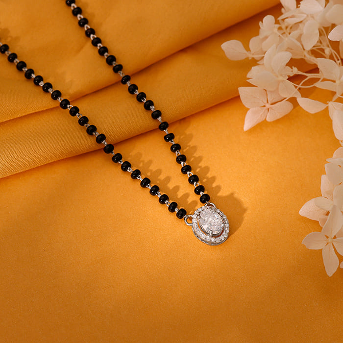Silver Sanyog Mangalsutra