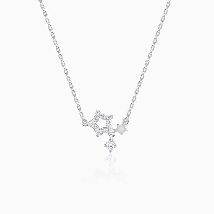 Silver Magical Stardust Necklace