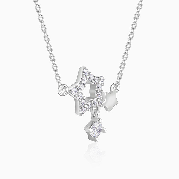 Silver Magical Stardust Necklace