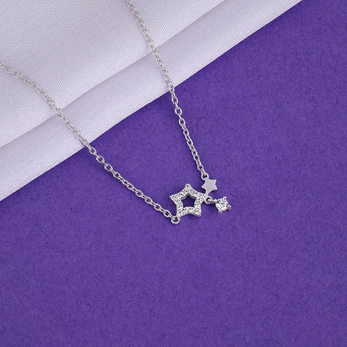 Silver Magical Stardust Necklace