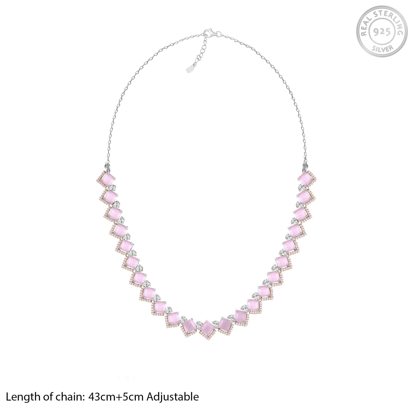 French Rose Necklace
