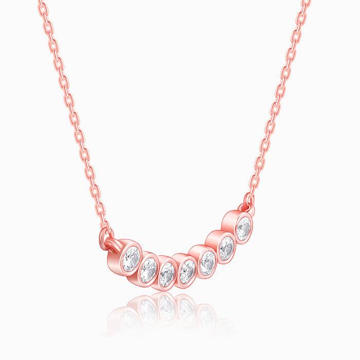 Rose Gold Sweet Love Necklace