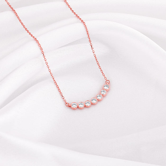 Rose Gold Sweet Love Necklace