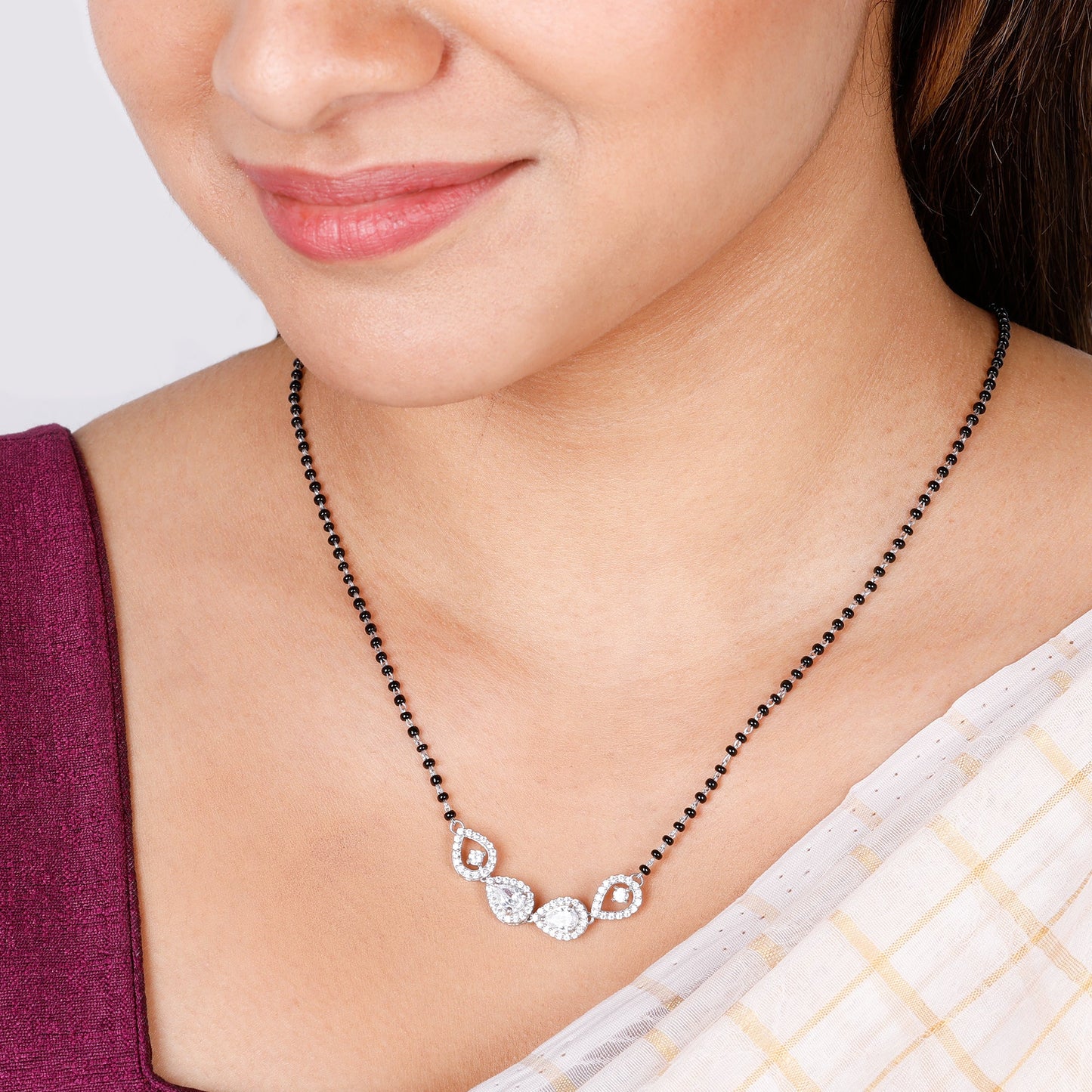 Silver Alluring Mangalsutra