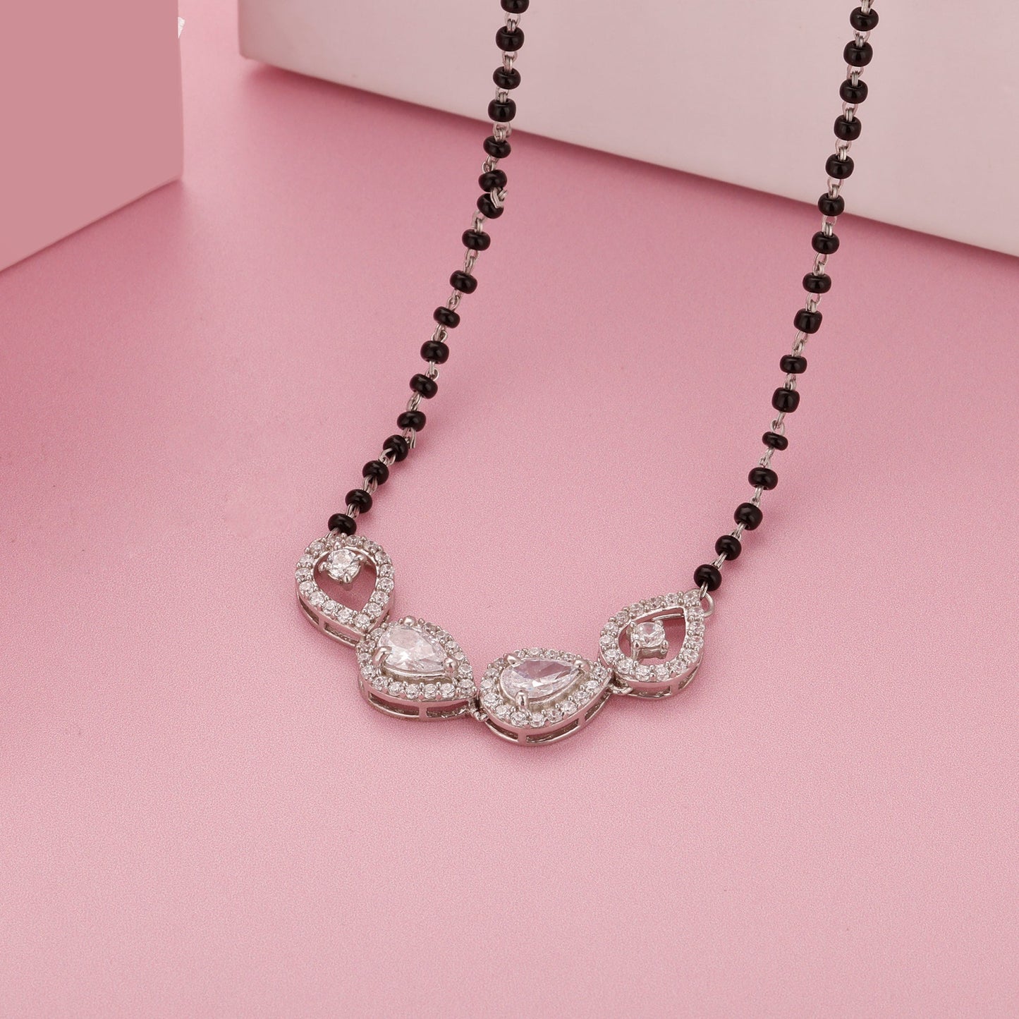 Silver Alluring Mangalsutra
