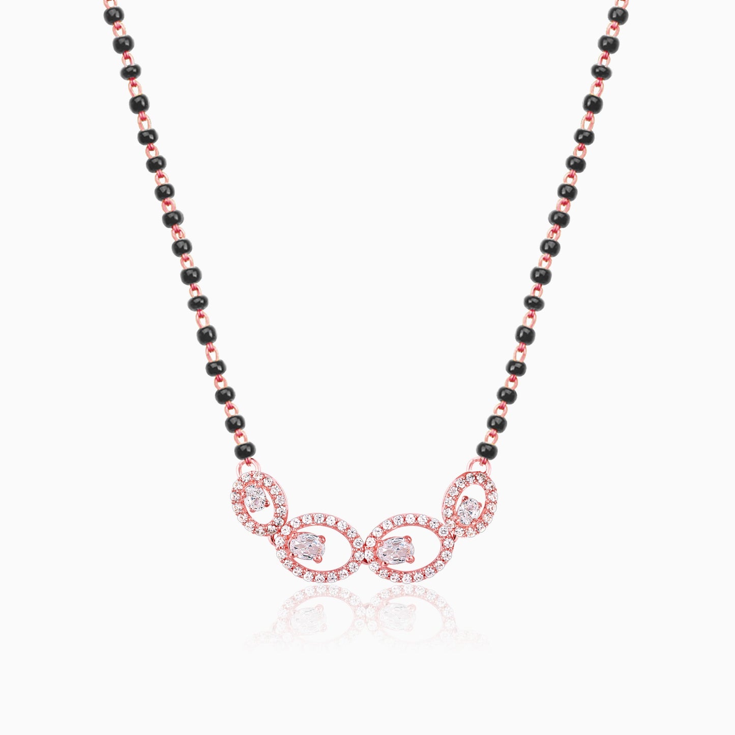 Rose Gold Eternal Love Mangalsutra