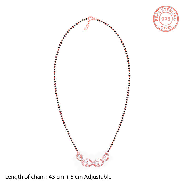 Rose Gold Eternal Love Mangalsutra