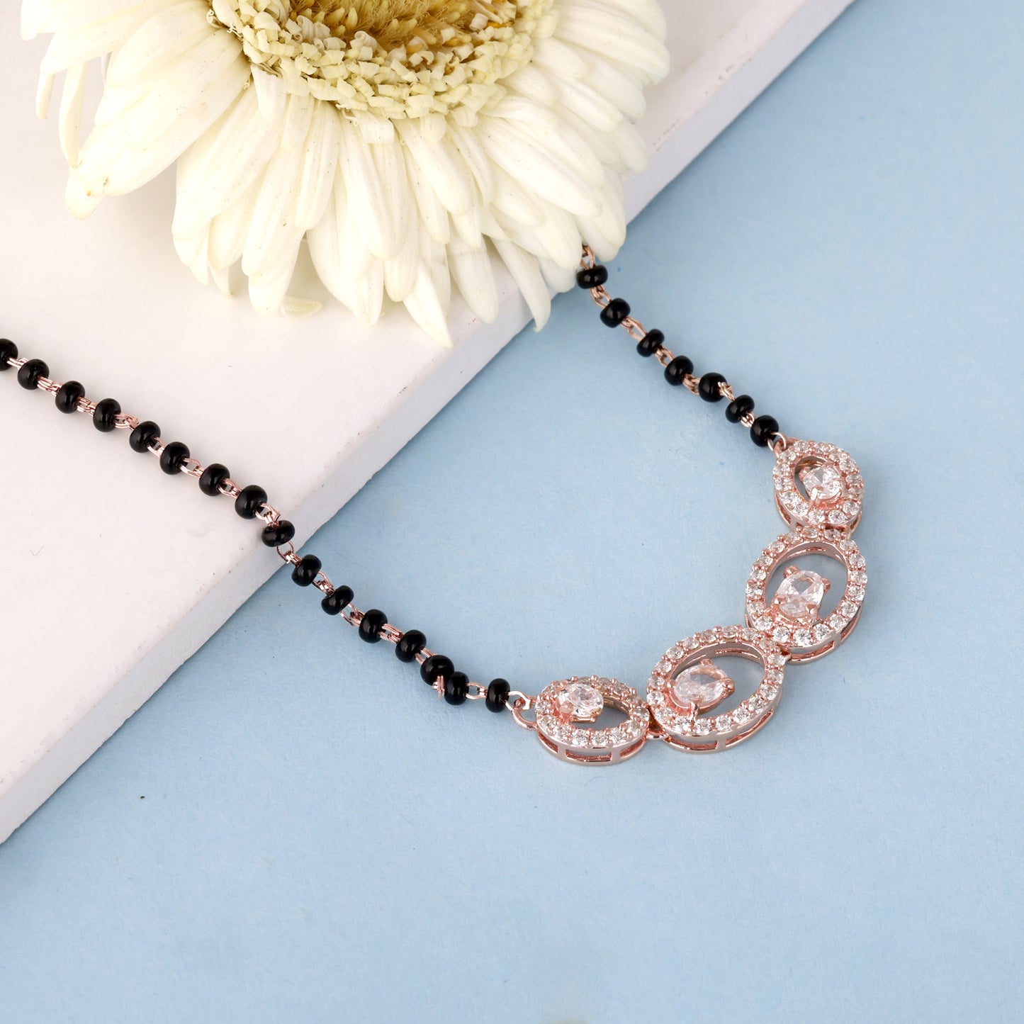 Rose Gold Eternal Love Mangalsutra