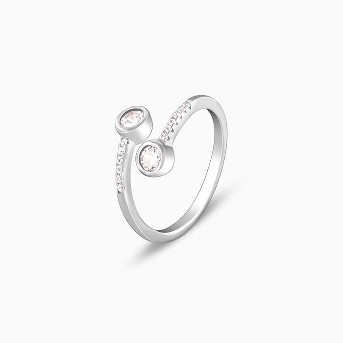 Silver Get-Together Ring