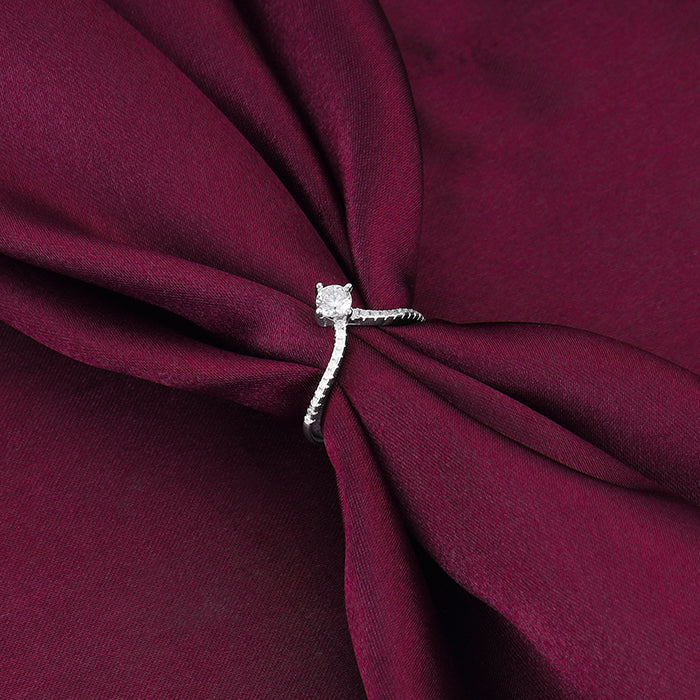 Silver Groovy Vanki Ring