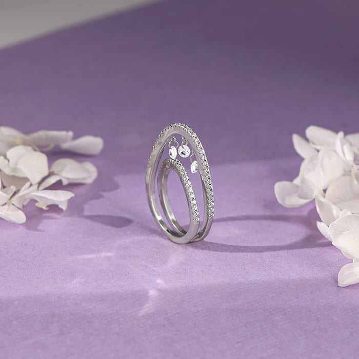 Silver Standout Ring