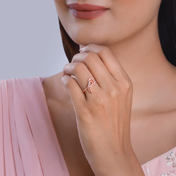 Rose Gold Tota Ring