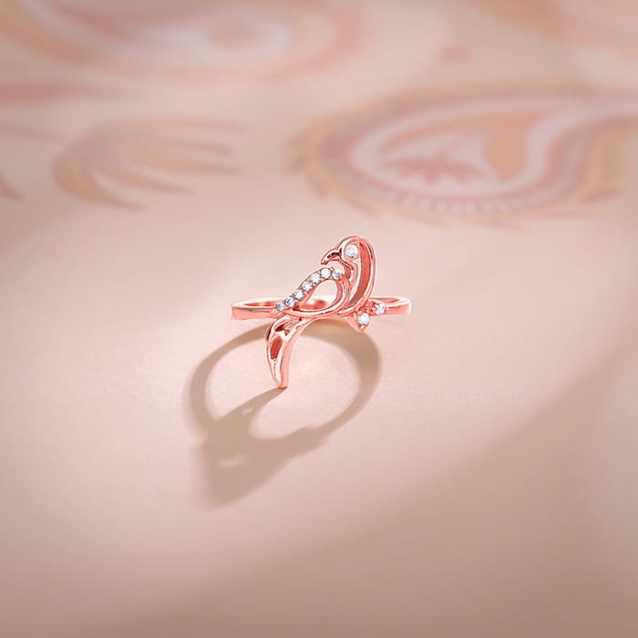 Rose Gold Tota Ring