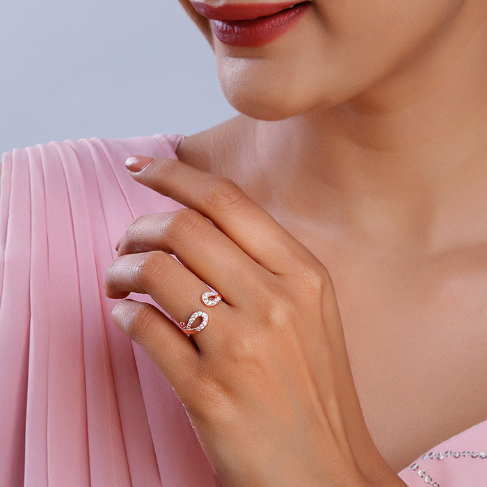 Rose Gold Amba Ring